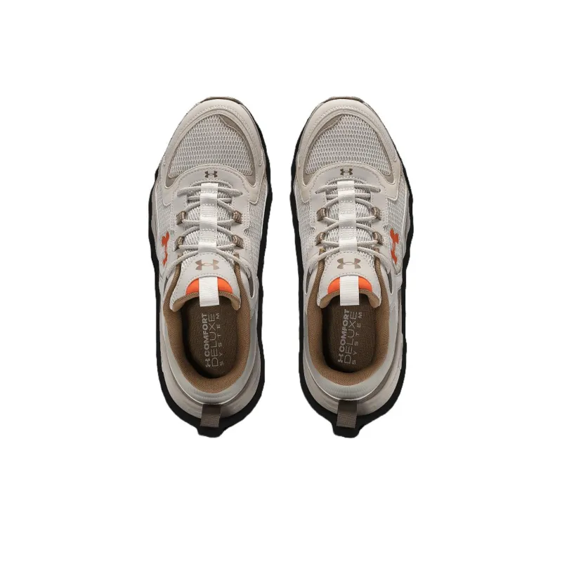 Under Armour Wear resistant And Lightweight Low Top Running Shoes Women's White Umber-3