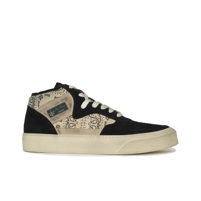RHUDE Cabriolets 'Bandana - Black Cream'-1