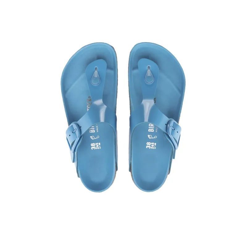 Birkenstock Flip Flops Women's Sky Blue Regular-3