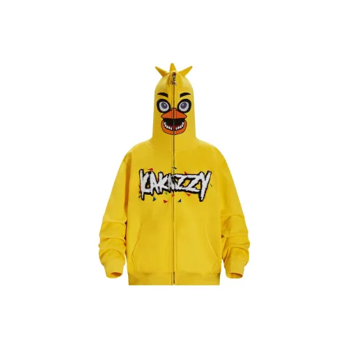 KAKAZZY Sweatshirts Unisex Yellow