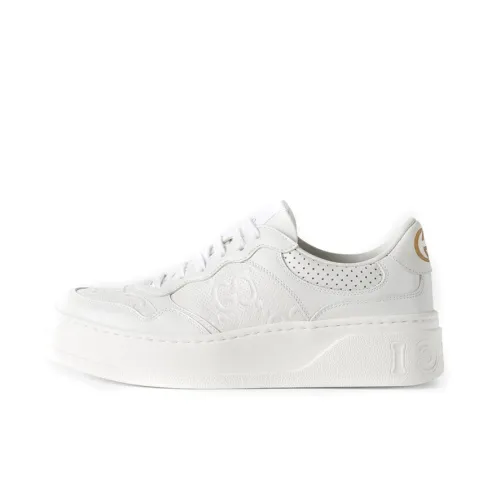 GUCCI Women's GG Embossed Sneaker 'White'