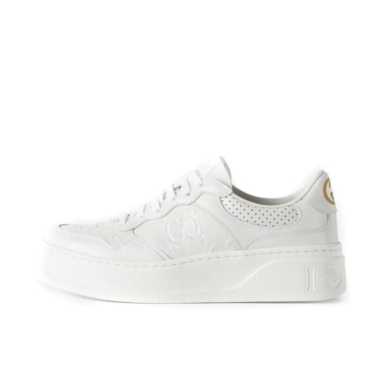 GUCCI Women's Gg Embossed Sneaker 'White' Women's-0