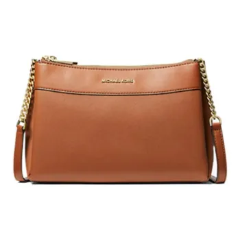 MICHAEL KORS Artificial Leather Crossbody Bag Small Size Women's Brown