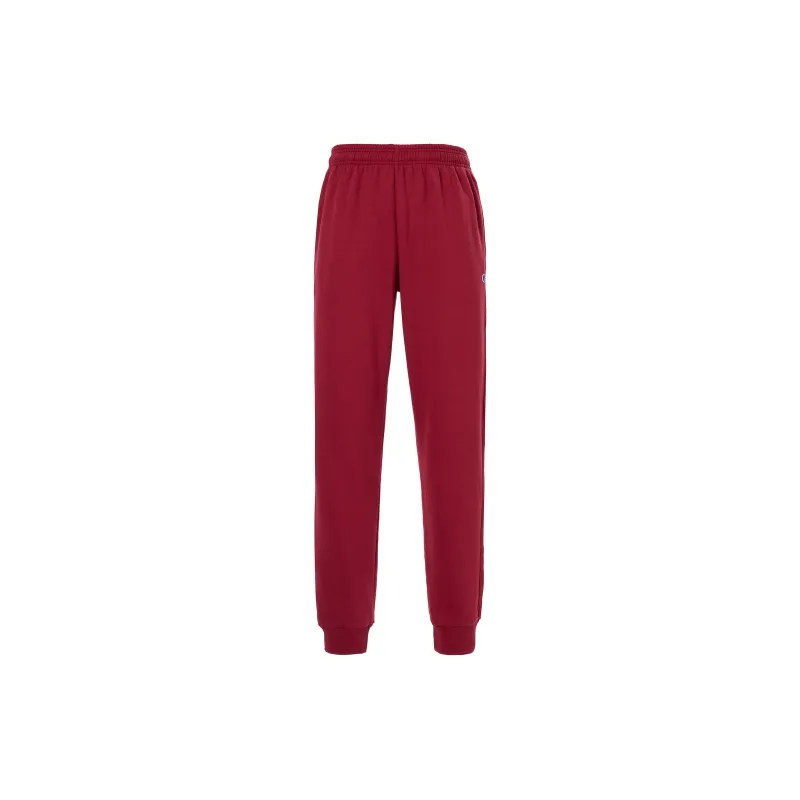 Champion Knitted Sweatpants Men Burgundy-1