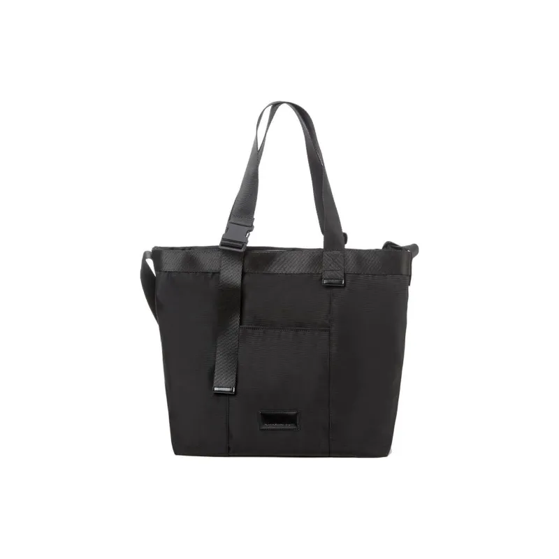 SAMSONITE Nylon Tote Bag Shopping Bag Shoulder Bag Crossbody Bag Handbag Extra Large Unisex Black-0