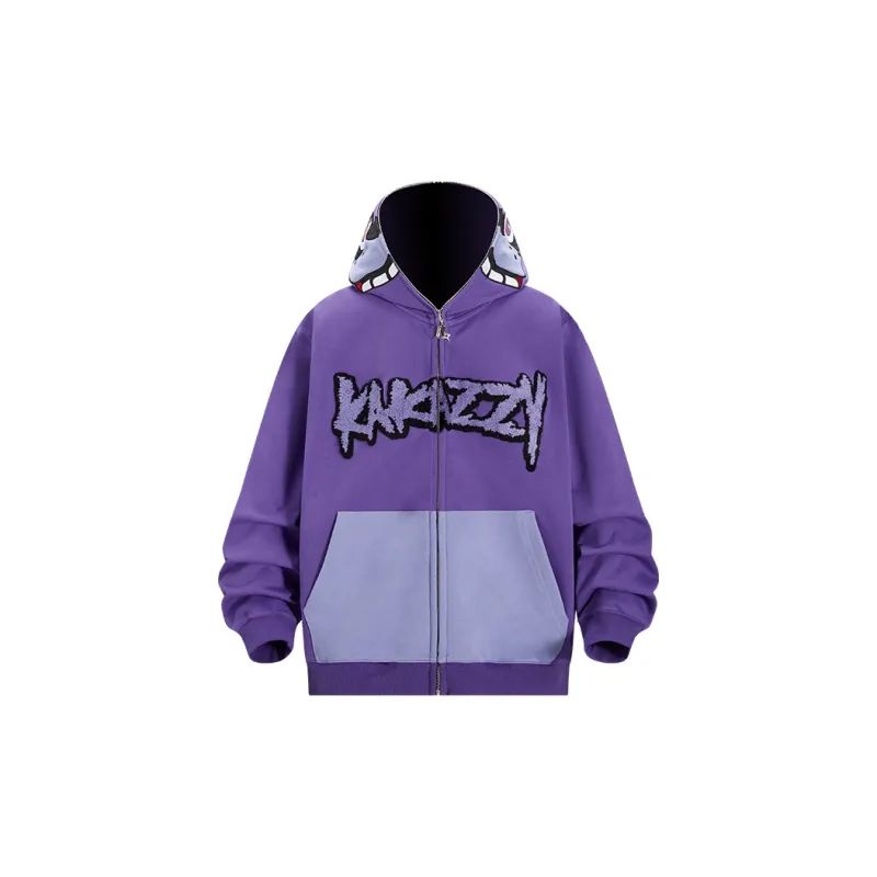 KAKAZZY Sweatshirt Unisex Purple-3