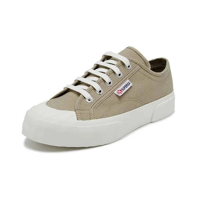 SUPERGA Breathable Lightweight Low-Top Canvas Shoes Unisex Matcha-2