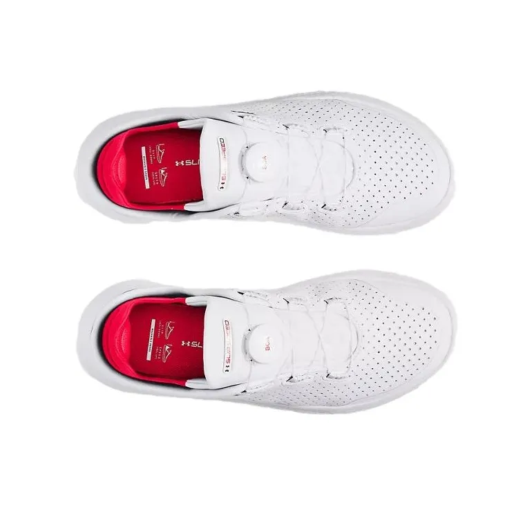 Under Armour SlipSpeed 'White Red'-4
