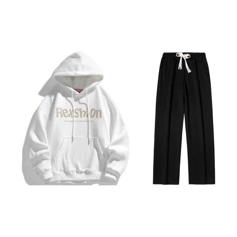 REXSHION Sweatshirt Sets Unisex-4
