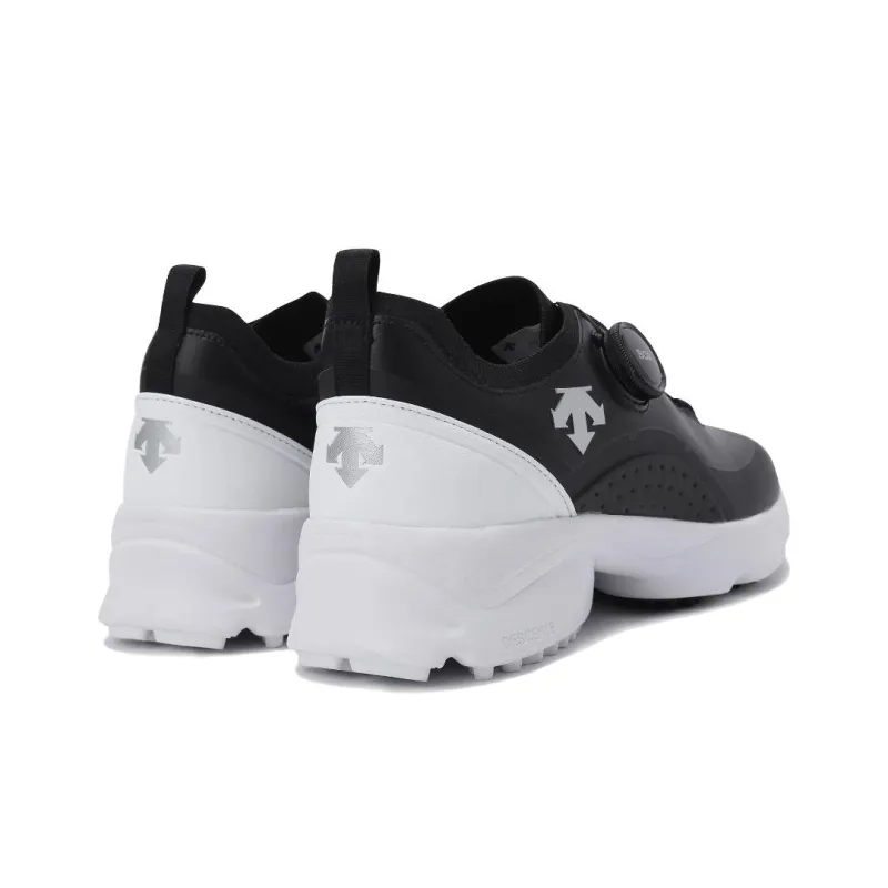 DESCENTE TAP IN Cushioning, Abrasion Resistant, Height Increasing Low Top Casual Shoes Women's Black-3
