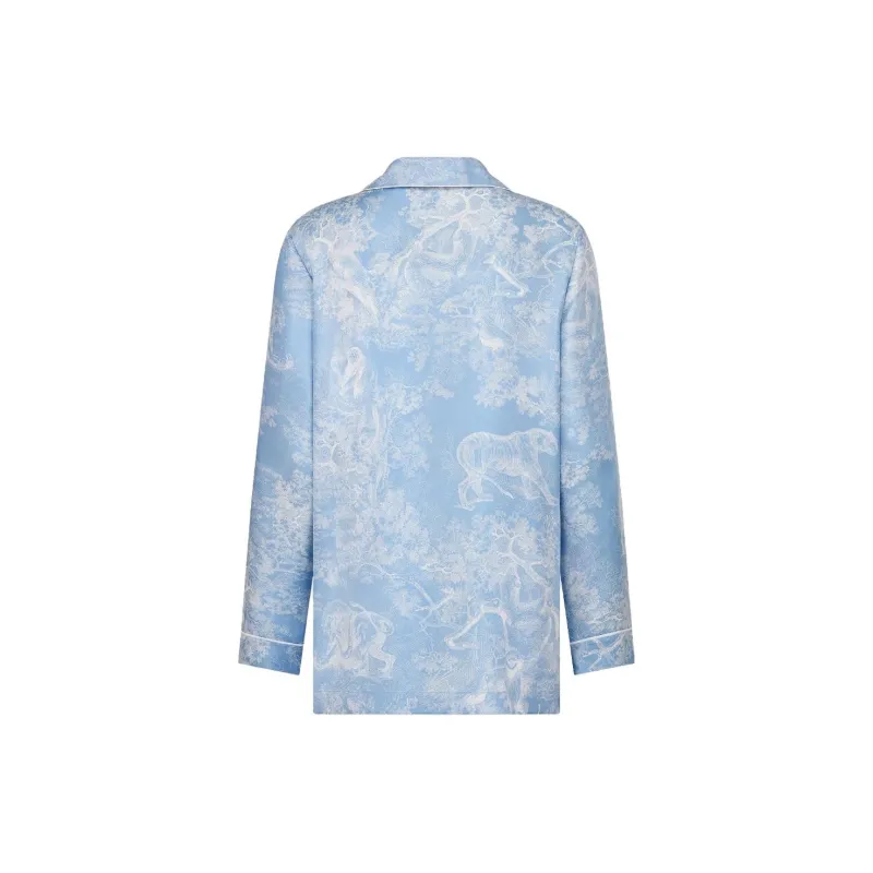 DIOR Shirts Women's Blue-1