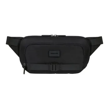 SAMSONITE Recycled Polyester One Shoulder Sling Bag Fanny Pack Men's Black