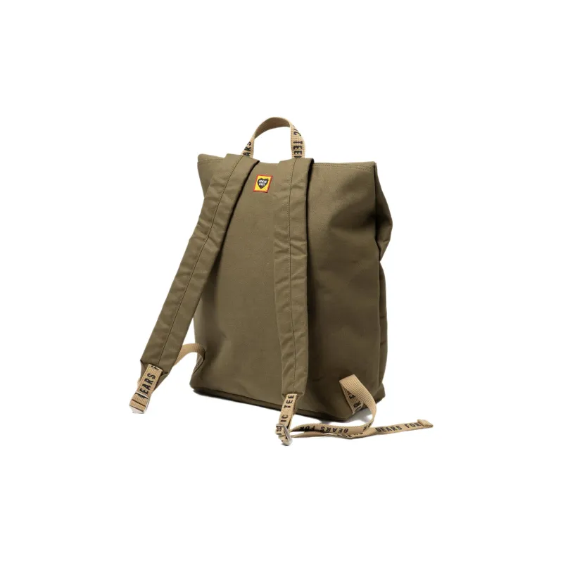 HUMAN MADE Cotton Canvas Backpack Regular Unisex Olive Green-2