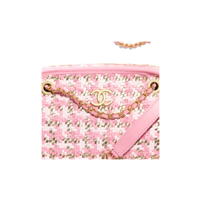 CHANEL Sheepskin Camera Bag, Shoulder Bag, Crossbody Bag Trumpets Women's Pink-2