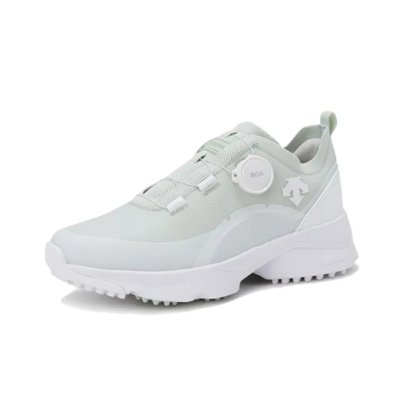DESCENTE TAP IN Cushioning Wear Resistant Low Top Casual Shoes Women's Green-1