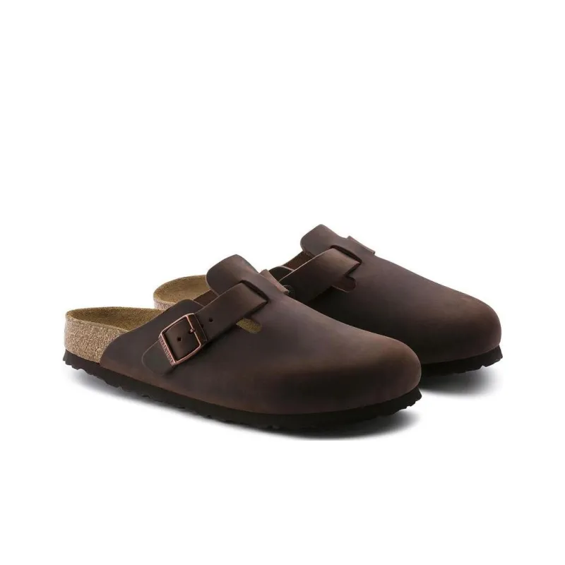 Birkenstock Boston Leather Mules-3