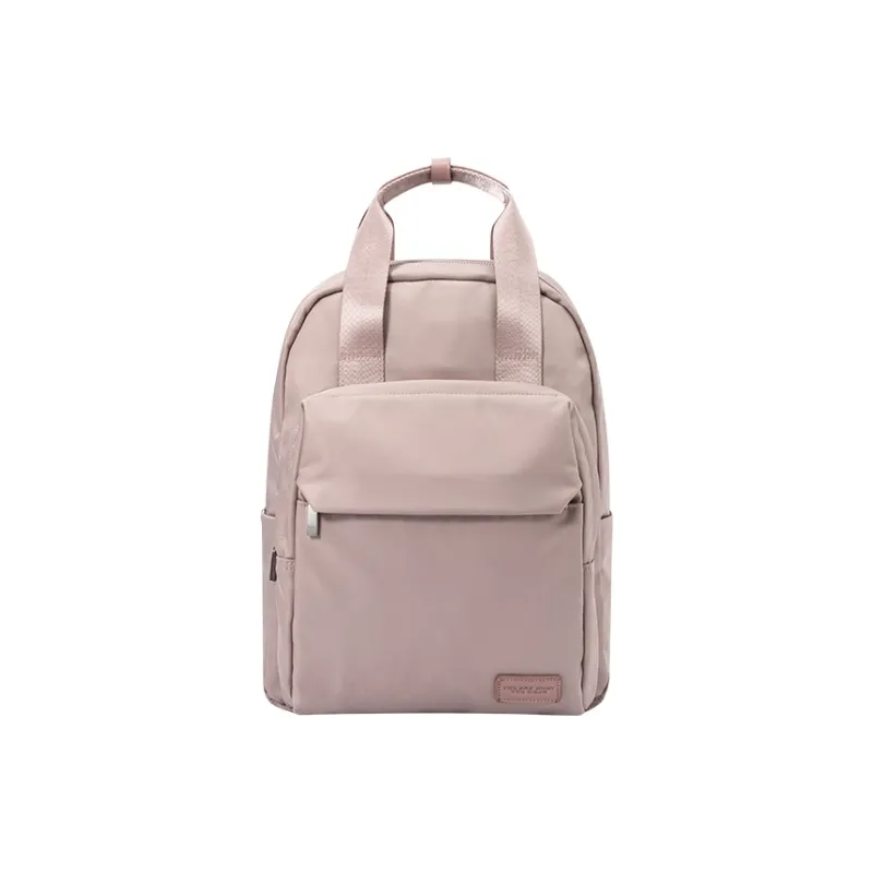 SEM/R Nylon Laptop Bag Backpack Tubas Women's Light Khaki/Dream Pink-2