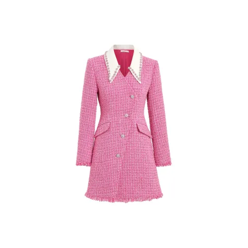 AUI Coats Women's Rose Red Fragrance Coats