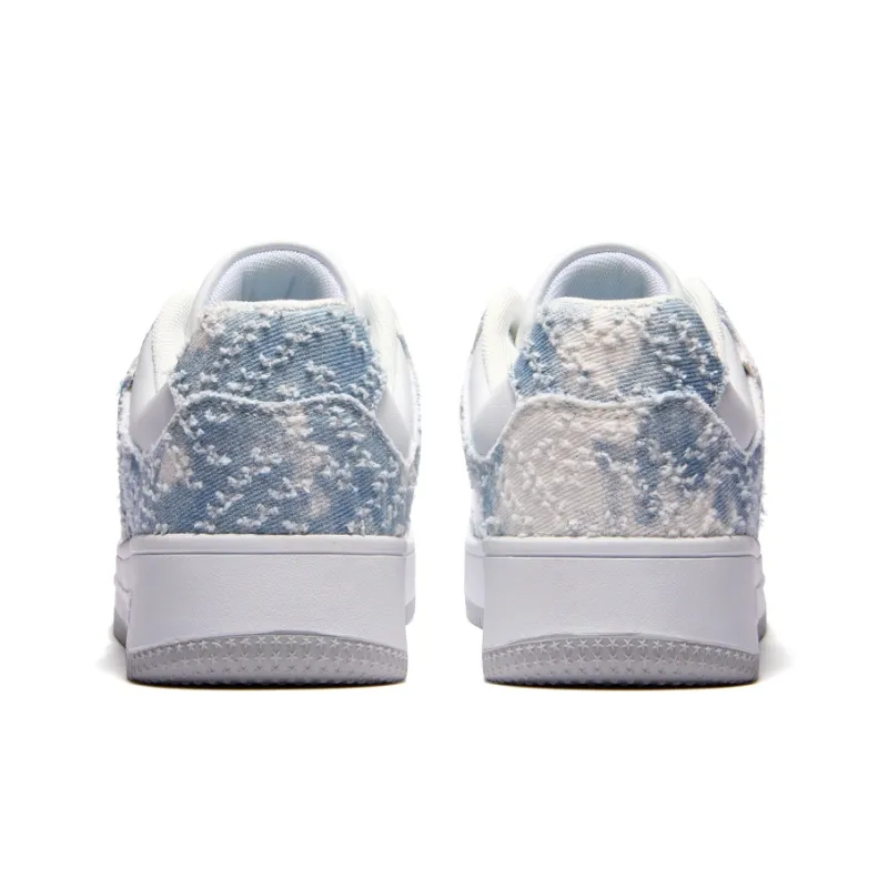 A1 Small White Shoes Coverage Wear-Resistant Lightweight Low-Top Skateboard Shoes Unisex-66