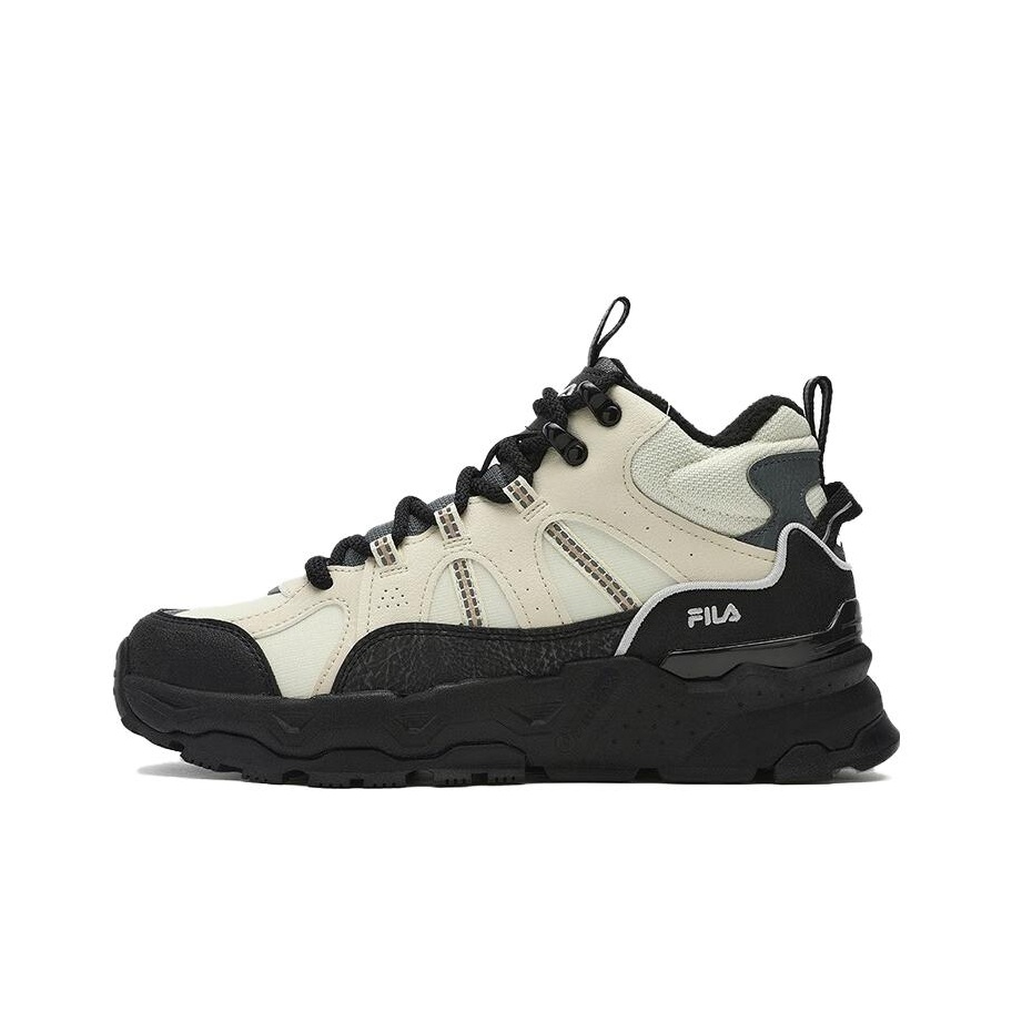 Fila chunky shoes black online