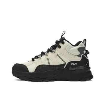 FILA Comfortable Versatile Shoes 'White Black' Women's