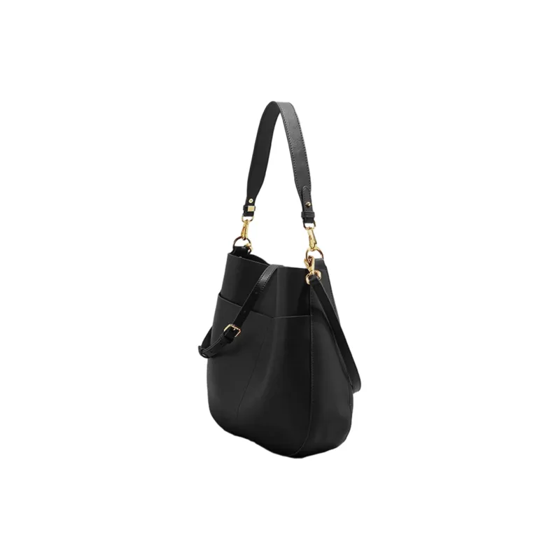 UNITE STAR PU Soft Leather Tote Portable Crossbody Armpit Shoulder Bag Medium Size Women's White/Black/Brown/Coffee-2