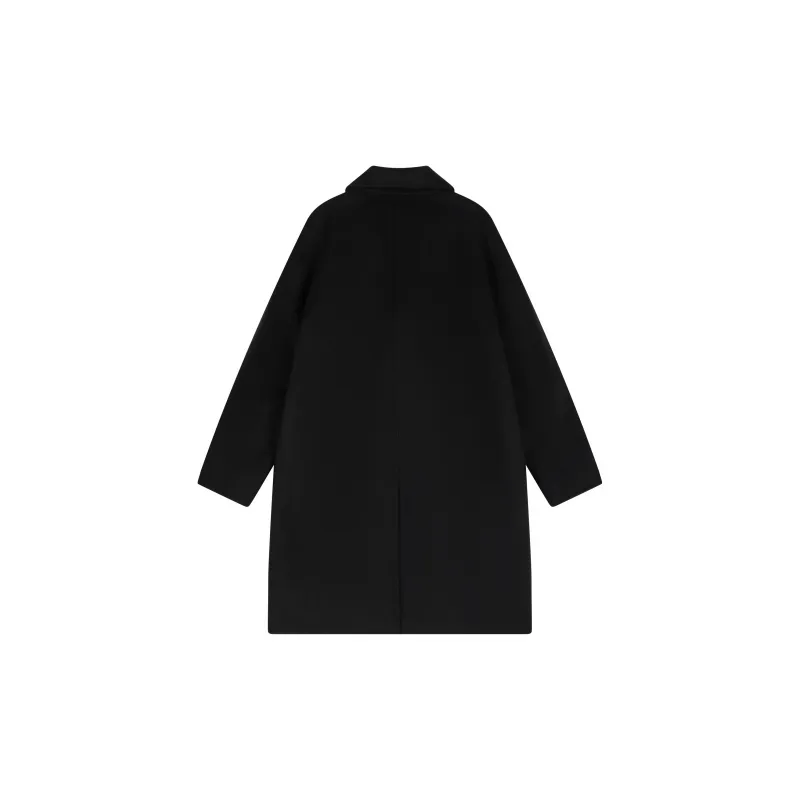 EARL JOEL Coats Coat Unisex Meteorite Black-1