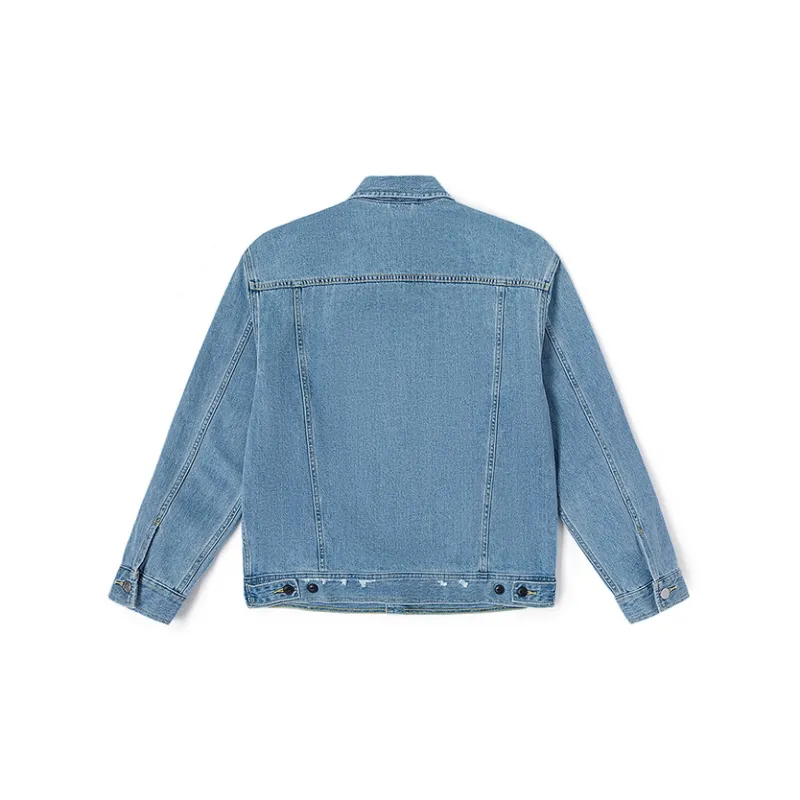 Lee Xline Denim Jackets Unisex Light Blue-1