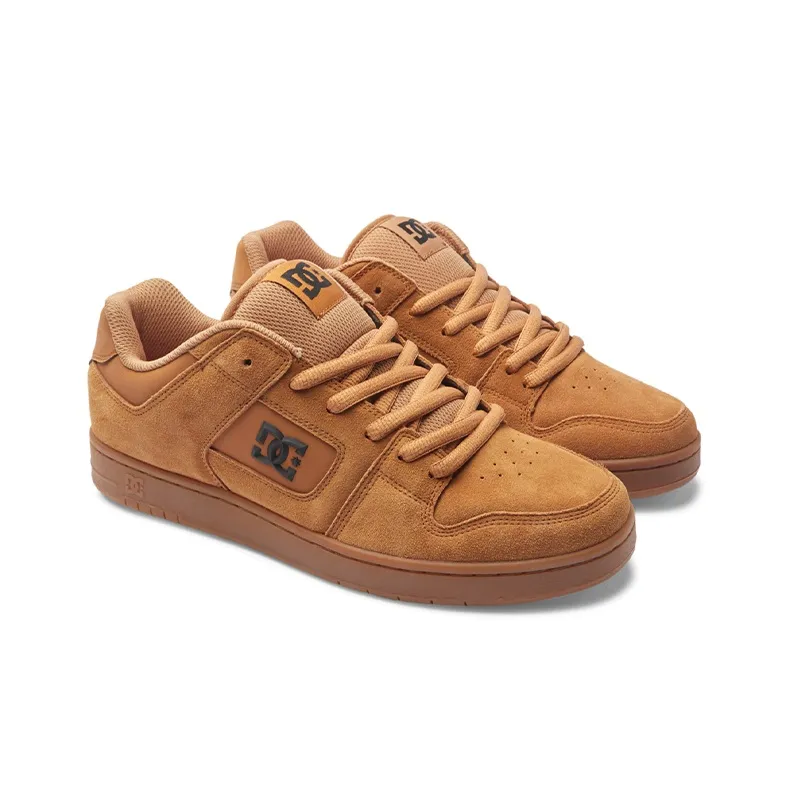 DC Shoes MANTECA 4 Slip Resistant, Abrasion Resistant, Lightweight Low Top Skateboard Shoes Unisex Wheat-2