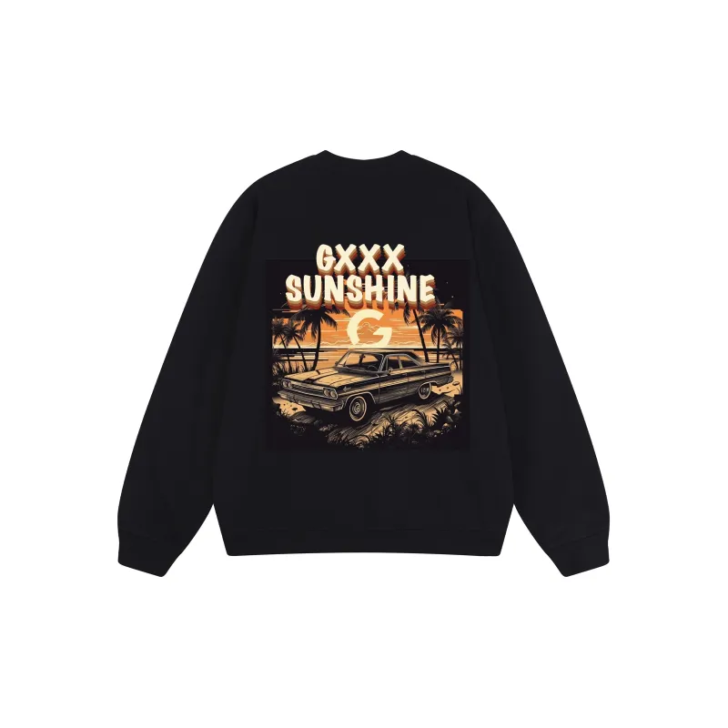 GXXX Pullover Crew Neck Sweatshirt Unisex-16
