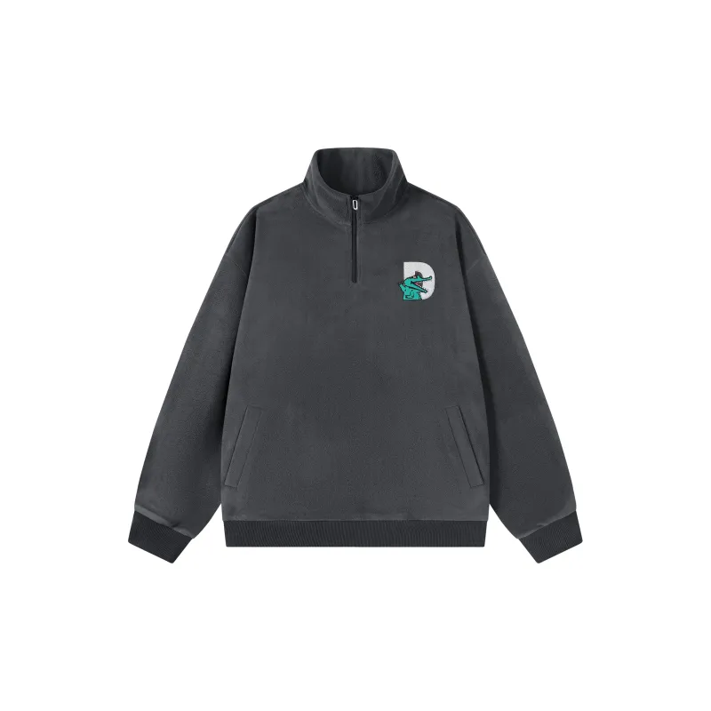 Dnnnn Velvet Sweatshirt Jacket Winter Unisex-8