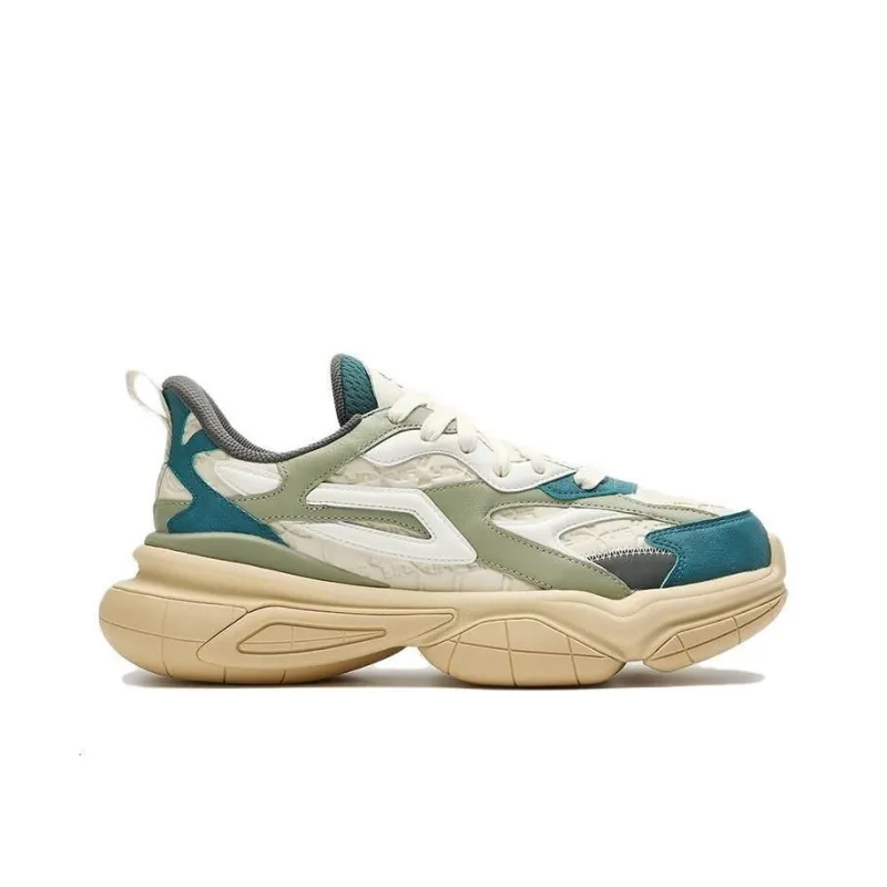 FILA Nucleo Icona Chunky Sneakers 'White Green Teal'-1