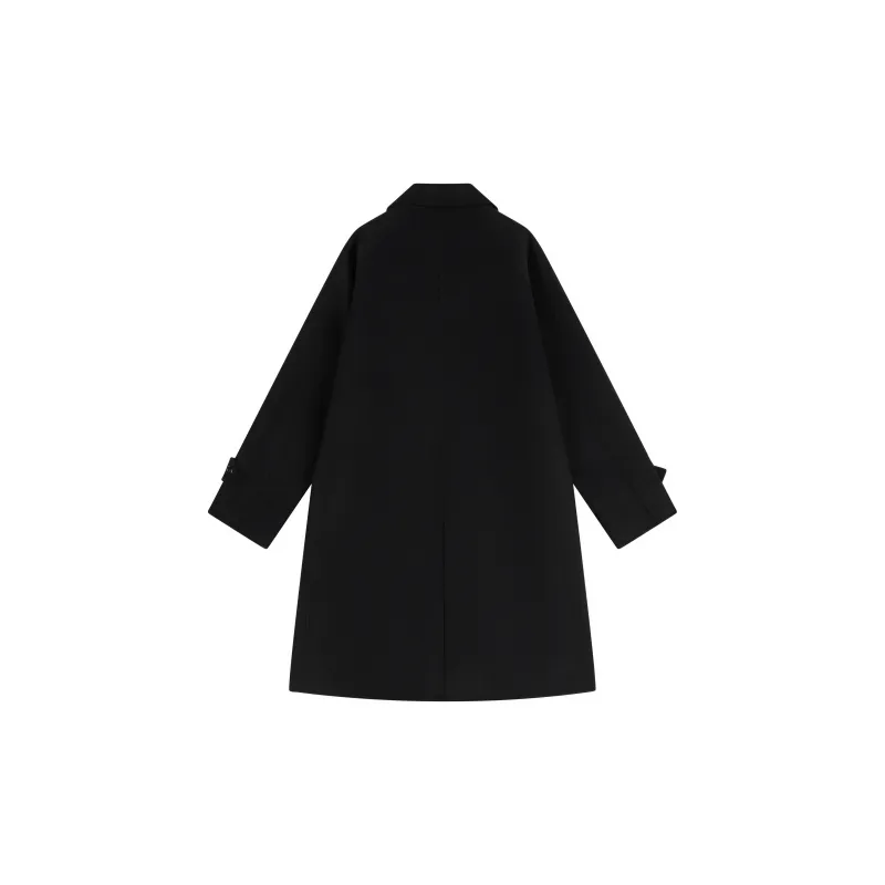 EARL JOEL Coats Coat Unisex Meteorite Black-1
