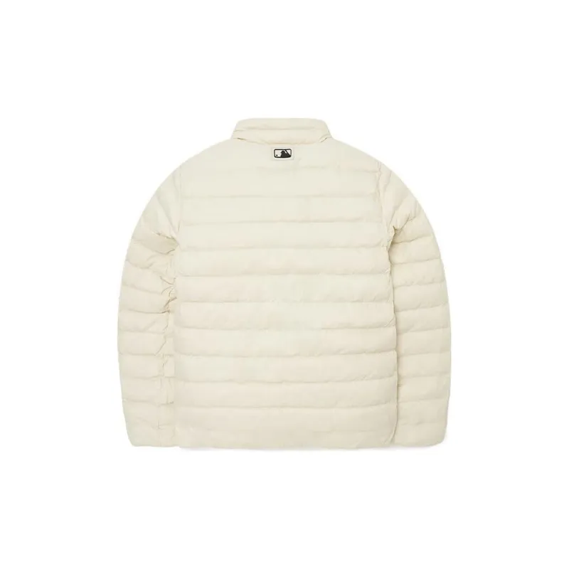 MLB New York Yankees Down Jackets Unisex Cream-1