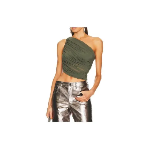 NORMA KAMALI Tank Tops Women's Green