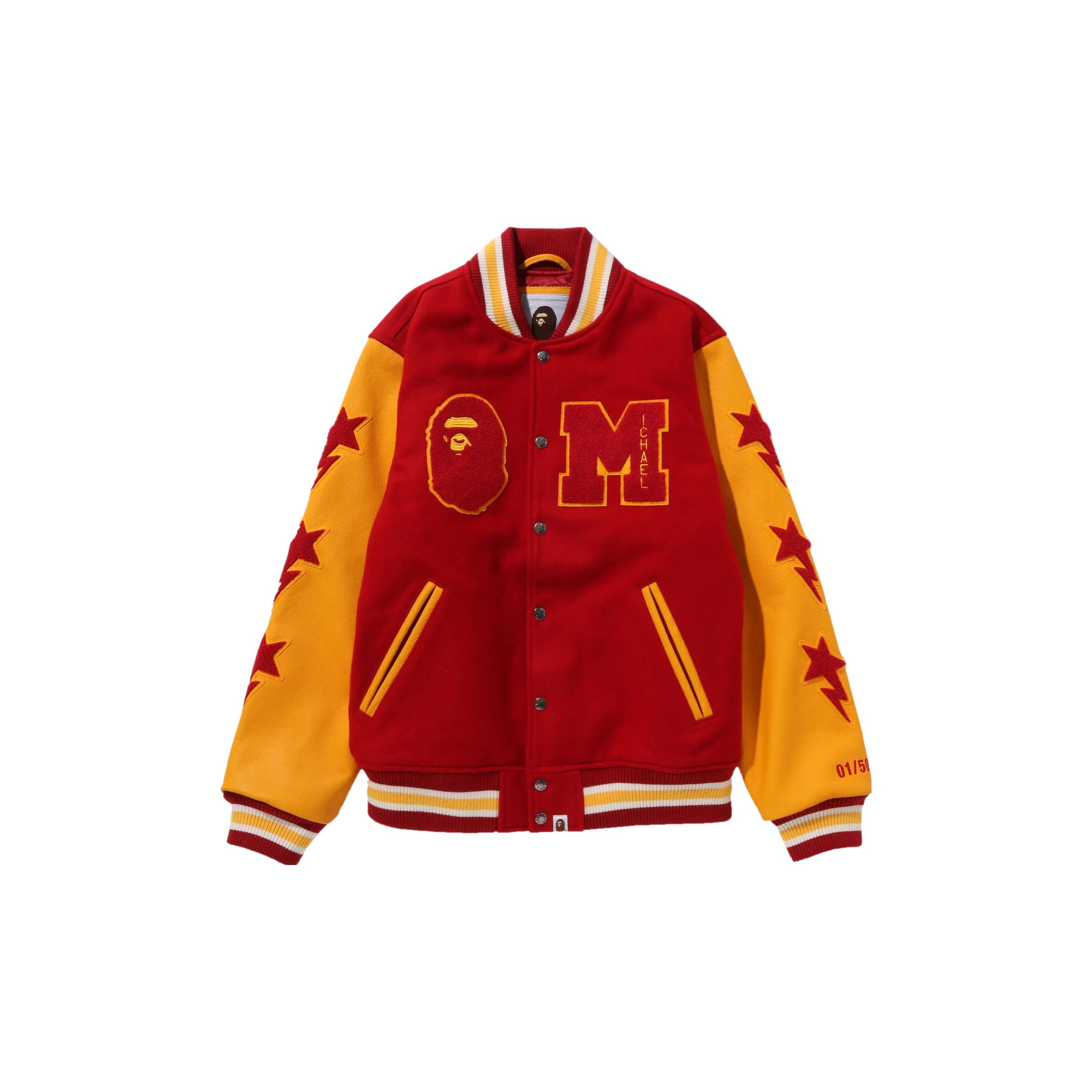 Bape Neighborhood Varsity Jacket