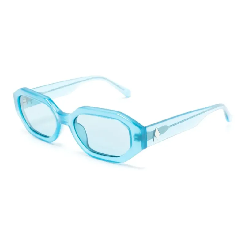 Linda Farrow X The Attico Irene Geometric Sunglasses-0