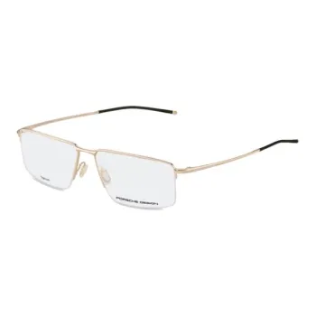 PORSCHE DESIGN Pure Titanium Square Eyeglass Frames Men's