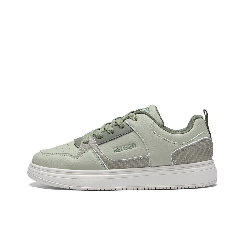 RENBEN Skateboard Shoes Women's Low-Top Green Green EU 40 POIZON