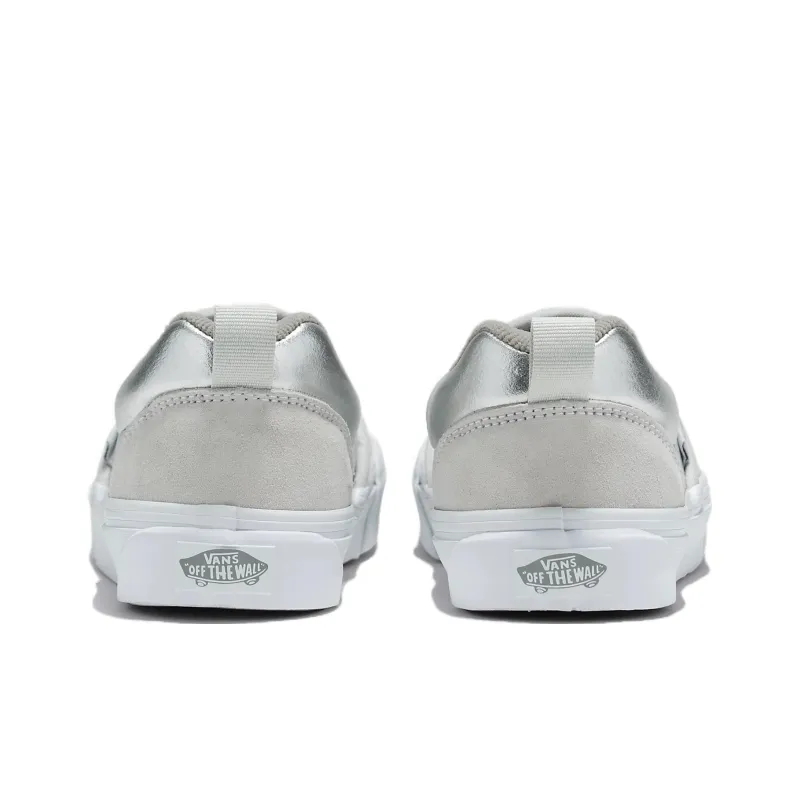 Vans Knu Slip On 'Metallic Silver'-4