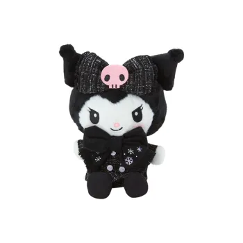 Sanrio Kuromi Winter Clothing Dolls Plush Doll 25cm High