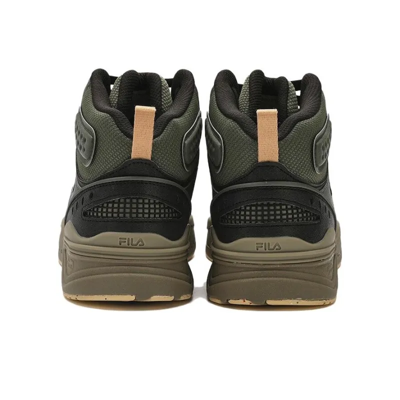 FILA Slam Mid Skate Shoes 'Green Black'-3