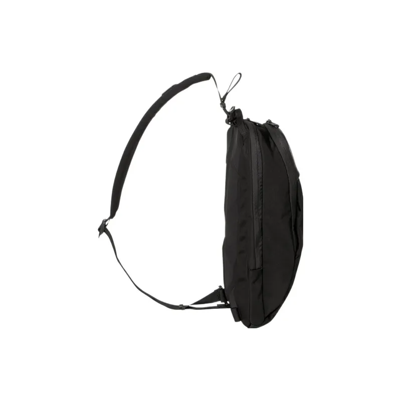 THE NORTH FACE Nylon With Cow Leather Shoulder Bag Unisex Black-1