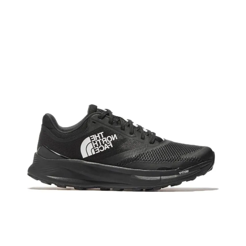 THE NORTH FACE Vective Enduris 3 Cushioning, Wear Resistant Low Top Casual Running Shoes Men's Black White-1