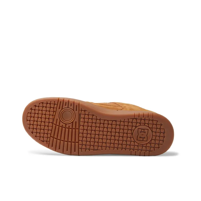 DC Shoes MANTECA 4 Slip Resistant, Abrasion Resistant, Lightweight Low Top Skateboard Shoes Unisex Wheat-4