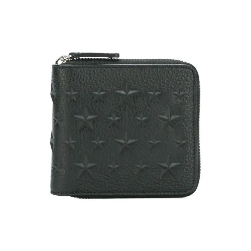 Jimmy Choo Cow Leather Wallet Men's Black