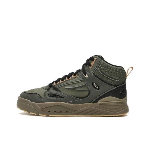 FILA Slam Mid Skate Shoes 'Green Black'