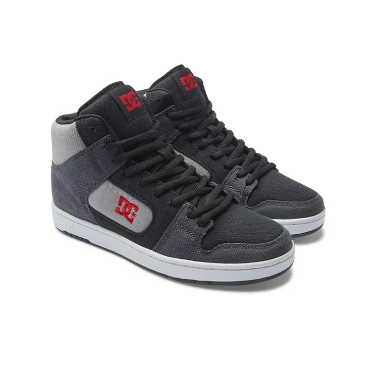 DC Shoes MANTECA 4 Wear resistant And Lightweight High Top Skateboard Shoes Men's Black-1