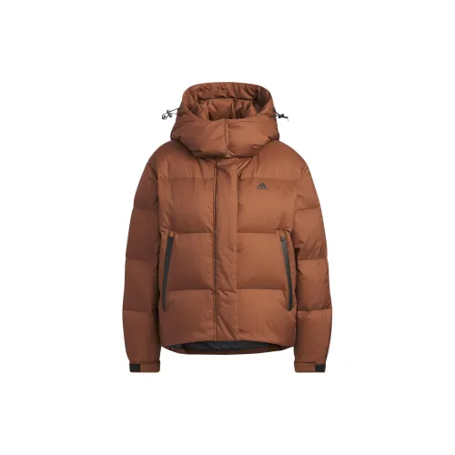 Adidas Down Jackets Women's Brown