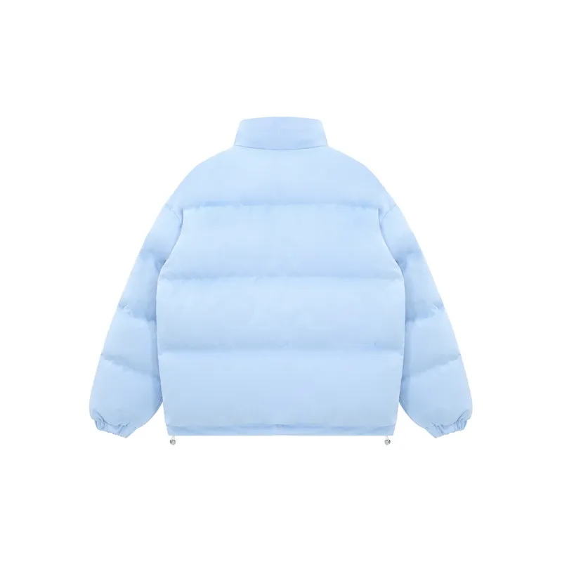 LBPC Ghost Demon Thermal Thickened Stand Collar Puffy Puffer Jacket With Light Effect Unisex-1